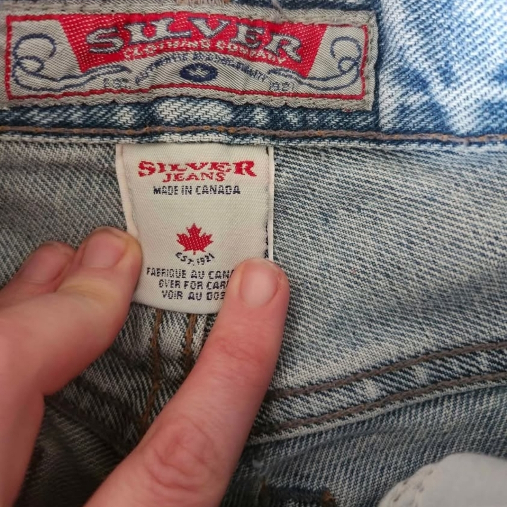 High Rise Button Fly Silvers - Picture 3 of 9